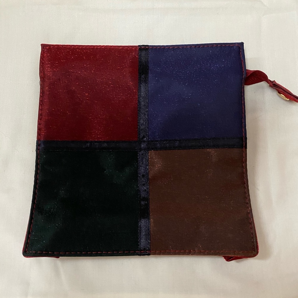 Ysl Color Block Make Up Bag - image 1